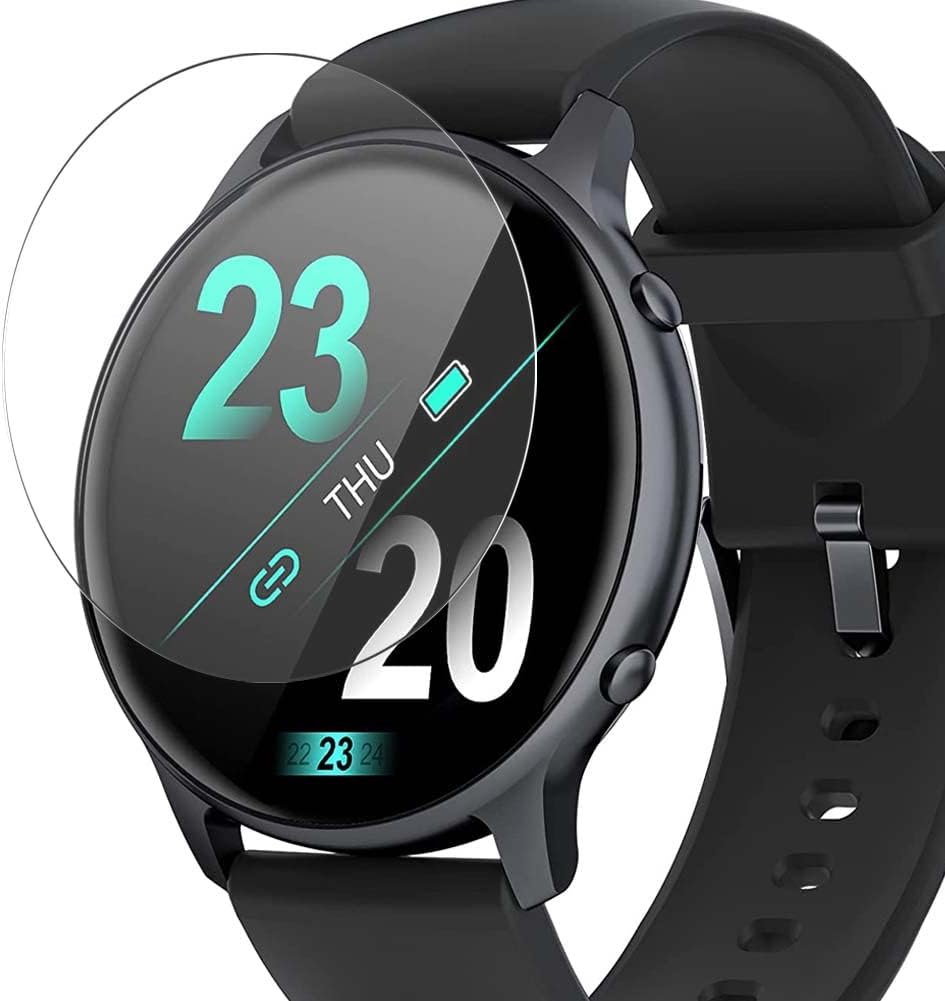 Vaxson3-Pack Screen Protector, compatible with Lovtutu LCW01-B92 1.28" Smartwatch smart watch, TPU Guard Film Protectors Sticker [NOT Tempered Glass Case Cover ]