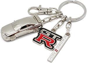 CAMSHOP Nissan Skyline GT-R (BNR34) 3D Keyring Keychain Limited to 3000 Serial Number Keychain NISSAN SKYLINE