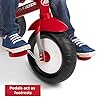 Radio Flyer Deluxe Steer & Stroll Kids Tricycle, Toddler Trike for Ages 2-5, Red #4