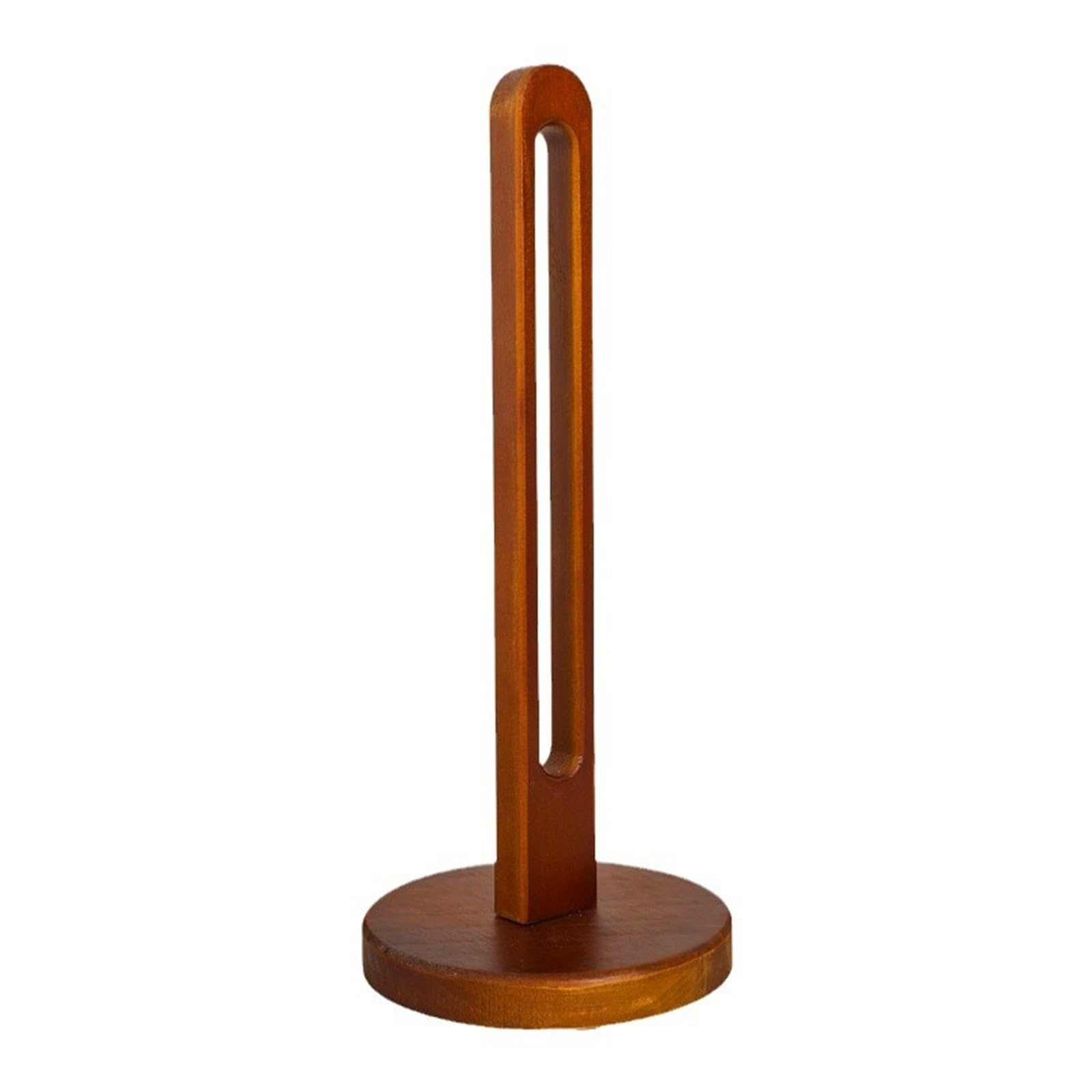 Paper Towel Holders Wooden Kitchen Tissue Roll Paper Stand Rack