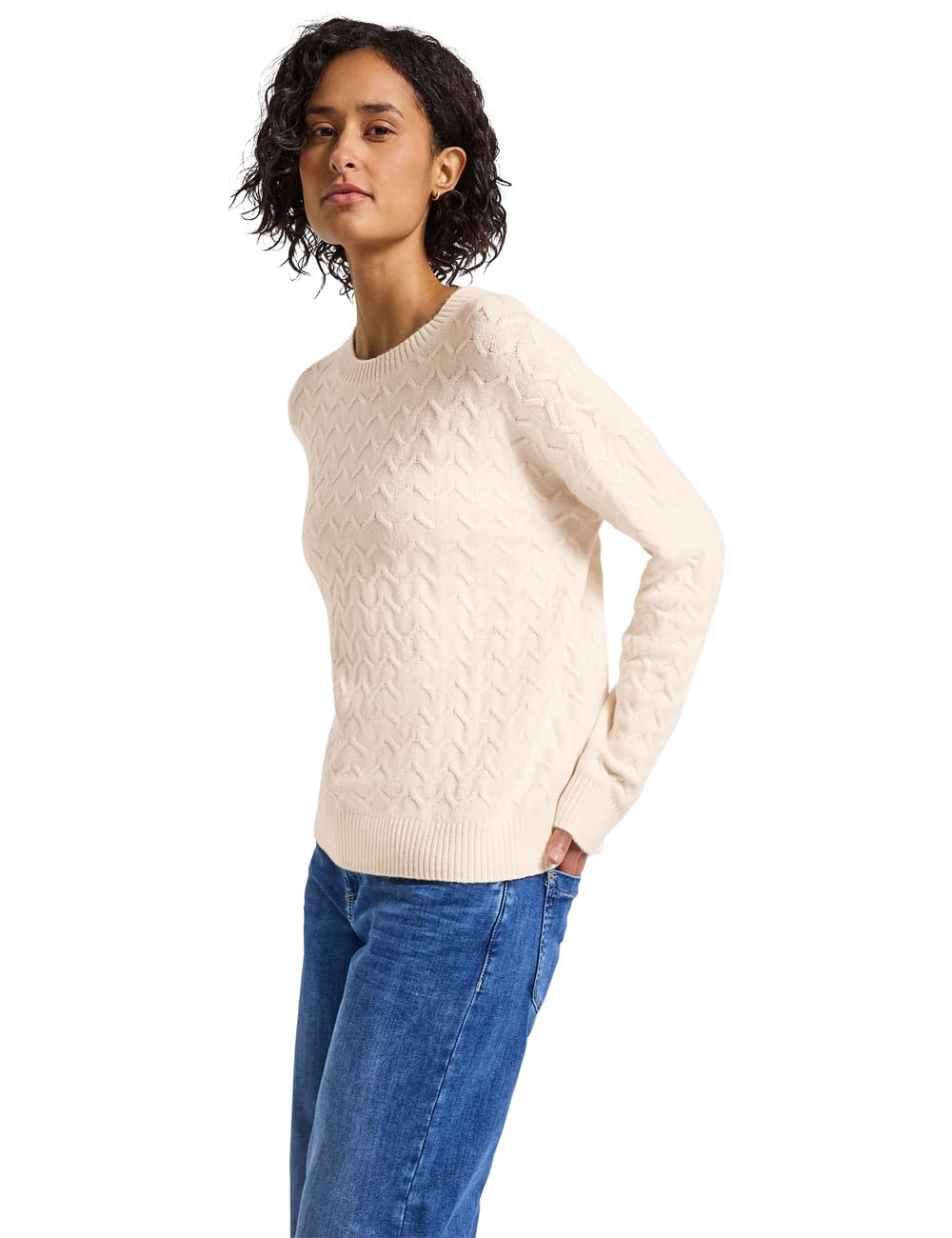 Street One Damen Kuscheliger Strukturpullover