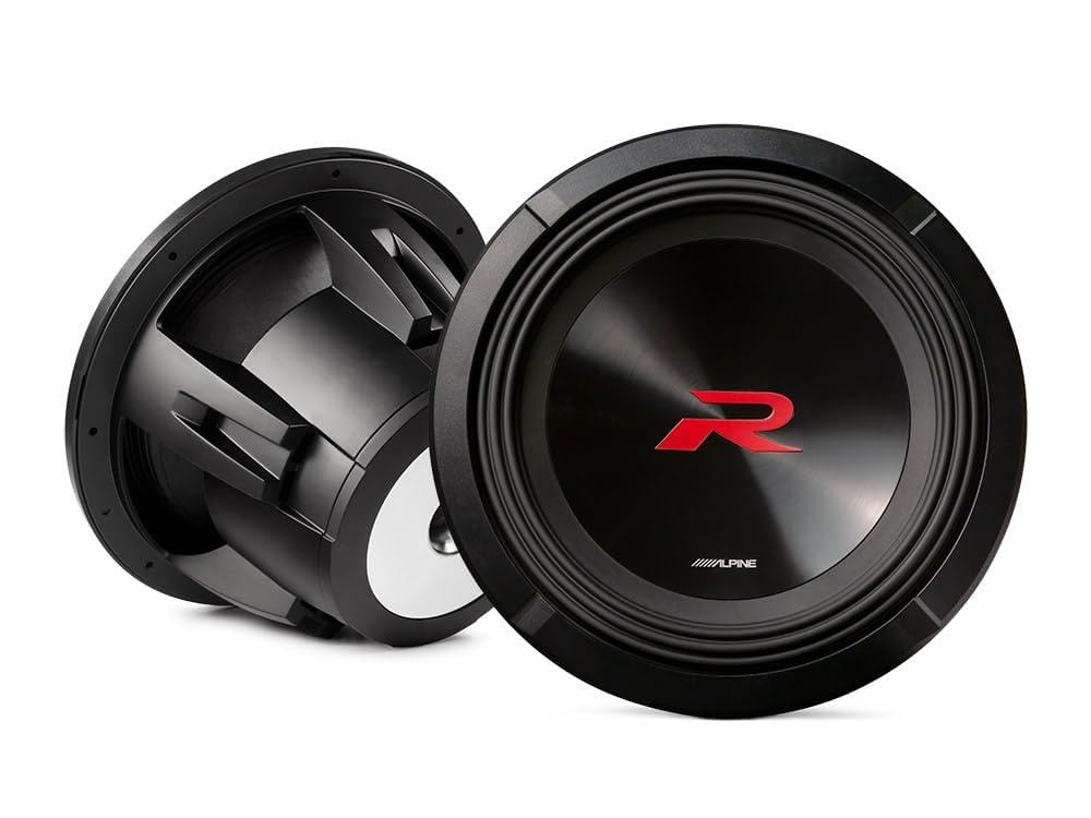 Alpine R2-W12D4 Yeni Nesil 12 inç (30 cm) Çift 4 Ohm Ses Bobinli R-Serisi Subwoofer