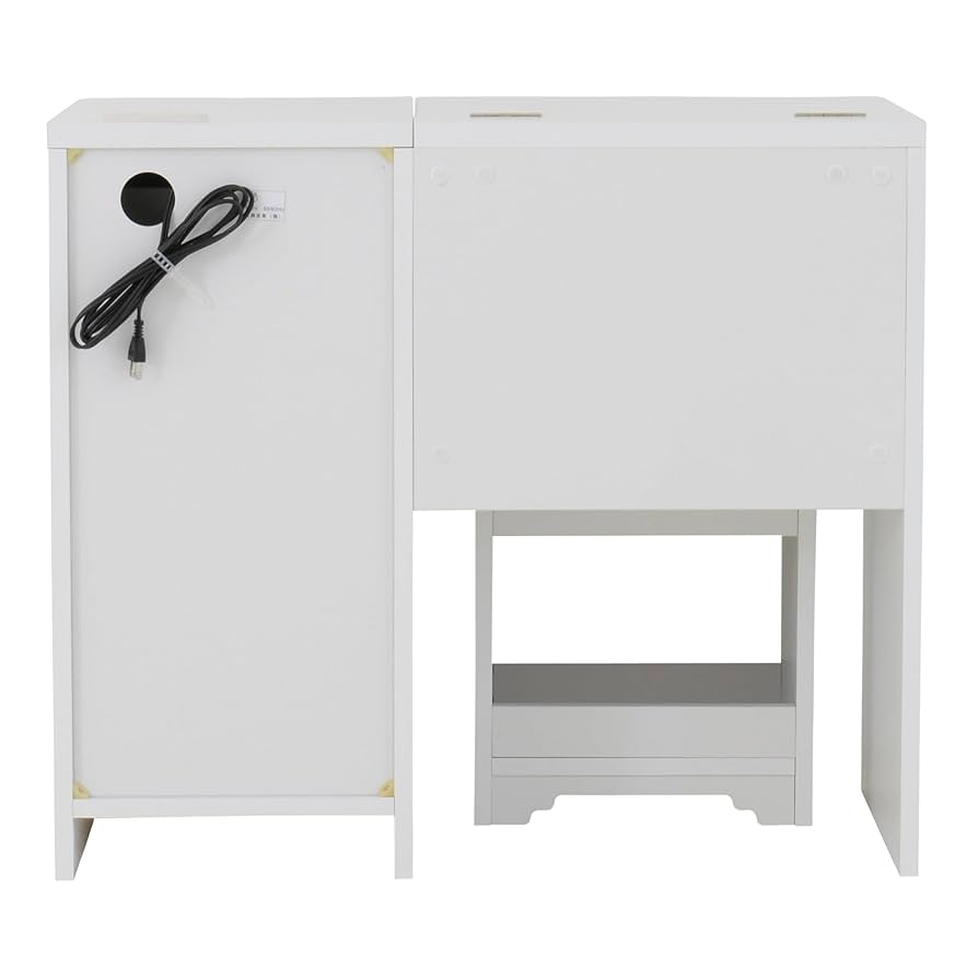 Amazon｜佐藤産業 ANRI デスクドレッサー 幅80cm 奥行40cm 高さ