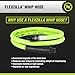 Flexzilla Swivel Whip Air Hose, 3/8 in. x 4 ft. (1/4