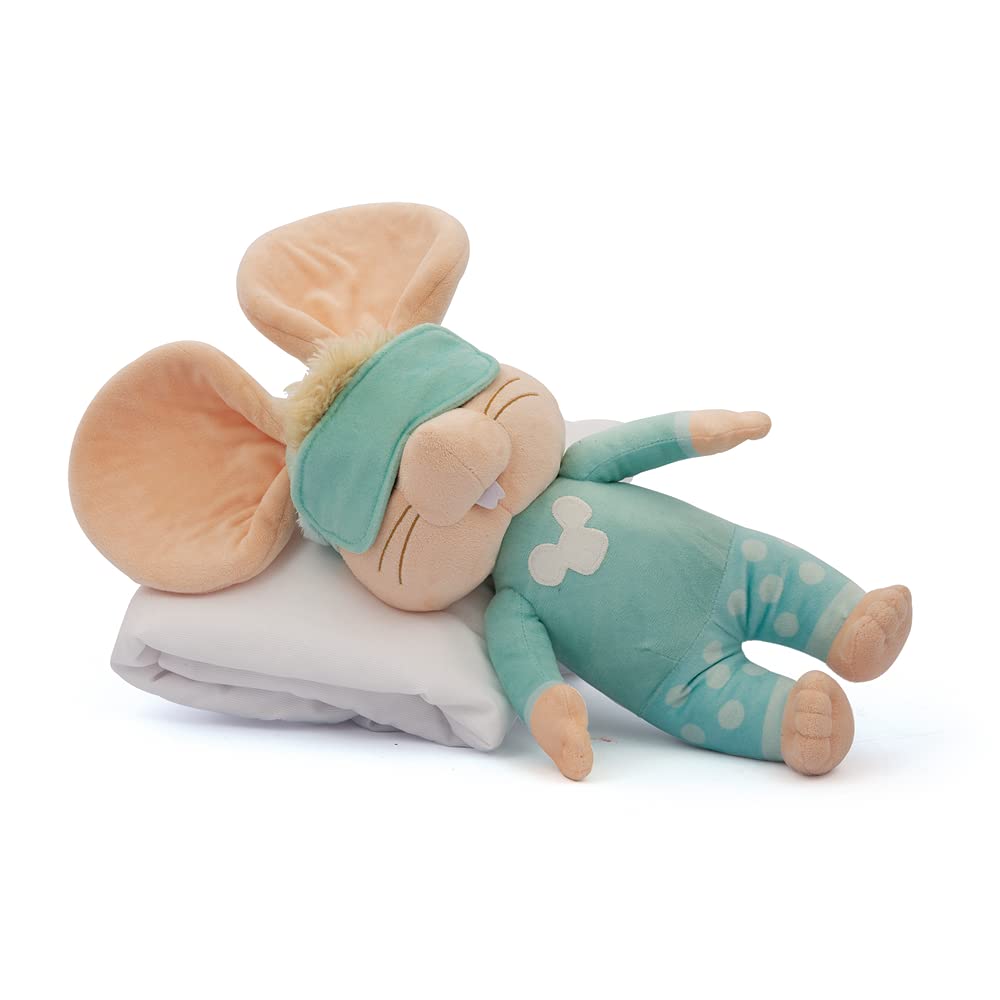 Grandi Giochi - Topo GIGIO BUONANOTTE, Fa la Nanna, Russa e Il pancino Si muove Davvero, TPG19000