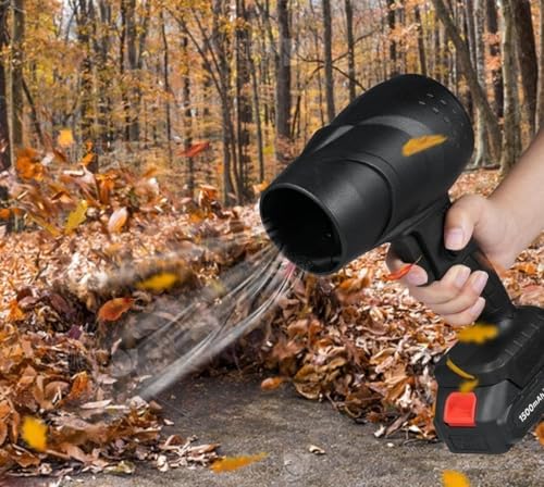 Image of Jet Air Blower 180000 RPM, 120 MPH, Lightweight Portable Turbo Dry Cordless Car Dryer, Hair Dryer with Adjustable Speeds, Rechargeable Battery, Safety Switch for Fast Drying