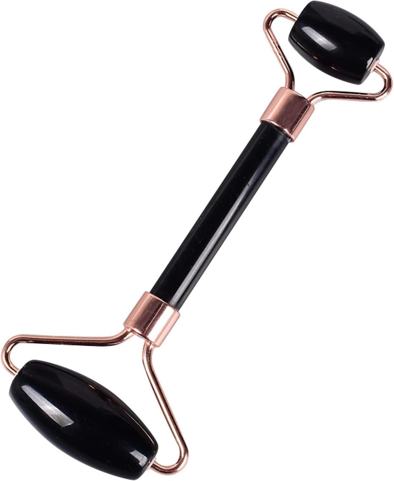 Gua-Sha-Stein, Gouache-Schaber, Jade-Massagerolle, natürlicher Kristallstein, Guasha-Schönheitsset, 1 Rolle(Black)
