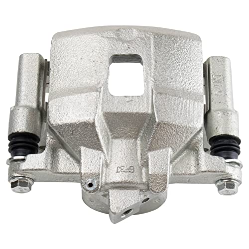Image of TRQ Front Left Brake Caliper w /Bracket Drivers Side | For 1998-2002 Chevrolet Prizm Toyota Corolla