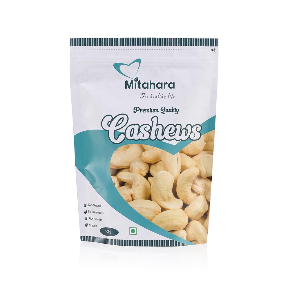 See full amazon price history chart for MITAHARA FOR HEALTHY LIFE Premium Whole Cashews 500G(W320)100% Pure Natural Dry Fruits,|Nutritious&Delicious|Gluten Free|Source Of Minerals&Vitamins|Crunchy Healthy Nuts MITAHARA FOR HEALTHY LIFE Premium Whole Cashews 500G(W320)100% Pure Natural Dry Fruits,|Nutritious&Delicious|Gluten Free|Source Of Minerals&Vitamins|Crunchy Healthy Nuts (B0BS1BRGBP) Amazon Price History, Amazon Price Tracker