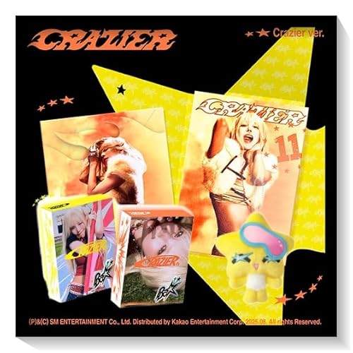 BoA (ボア) - 11th Full Album Crazier (3種 SET (Crazier ver. + Louder ver. 1種 (RANDOM) + Peace B Ver.)) [並行輸入品]のサムネイル