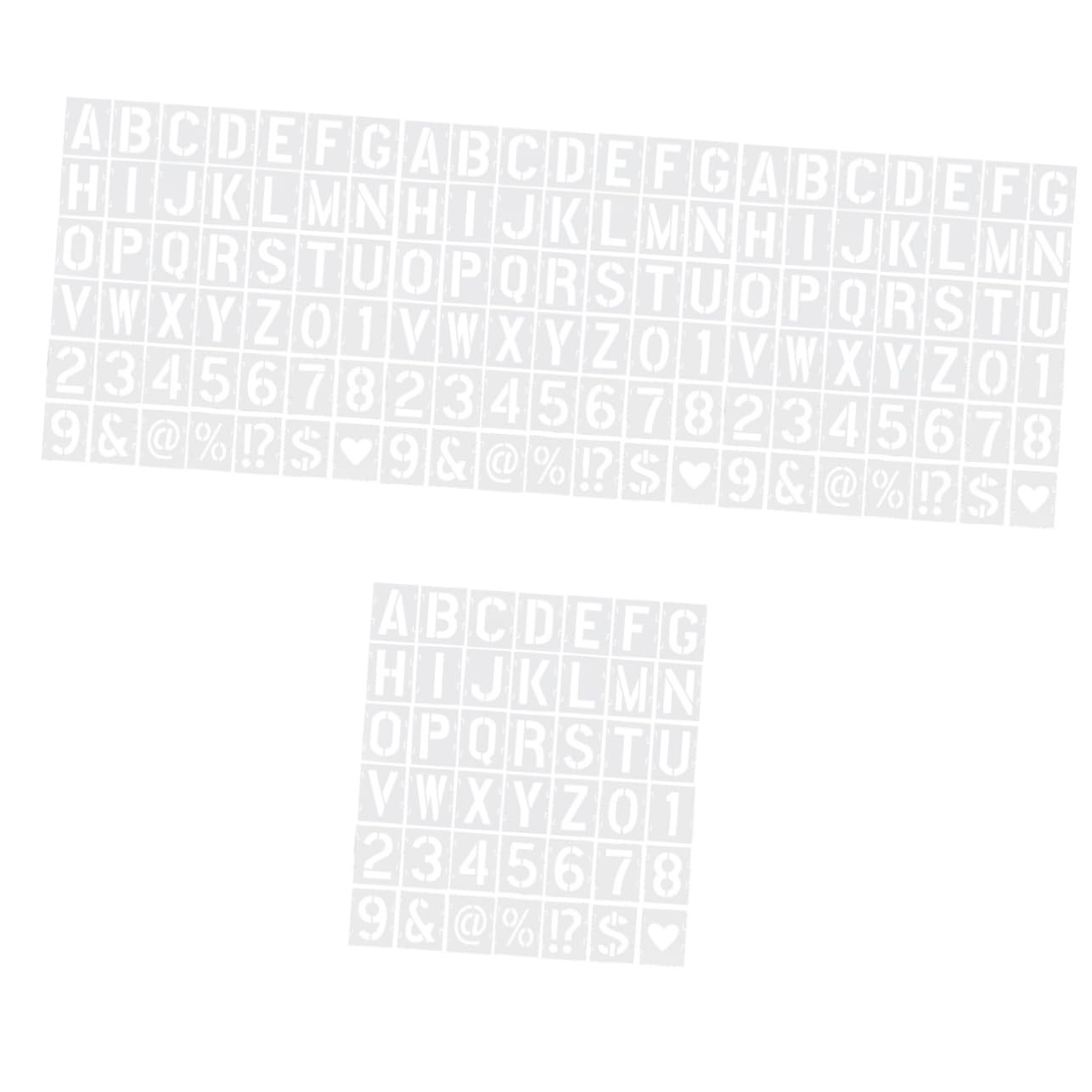 Uonlytech 4 Set Modello di Verniciatura A Spruzzo Artigianato Mestiere Stencil Stampini per Dipingere Pittura Stencil per La Pittura Materiale Stampino Modello L'animale Domestico 42 Pezzi*4