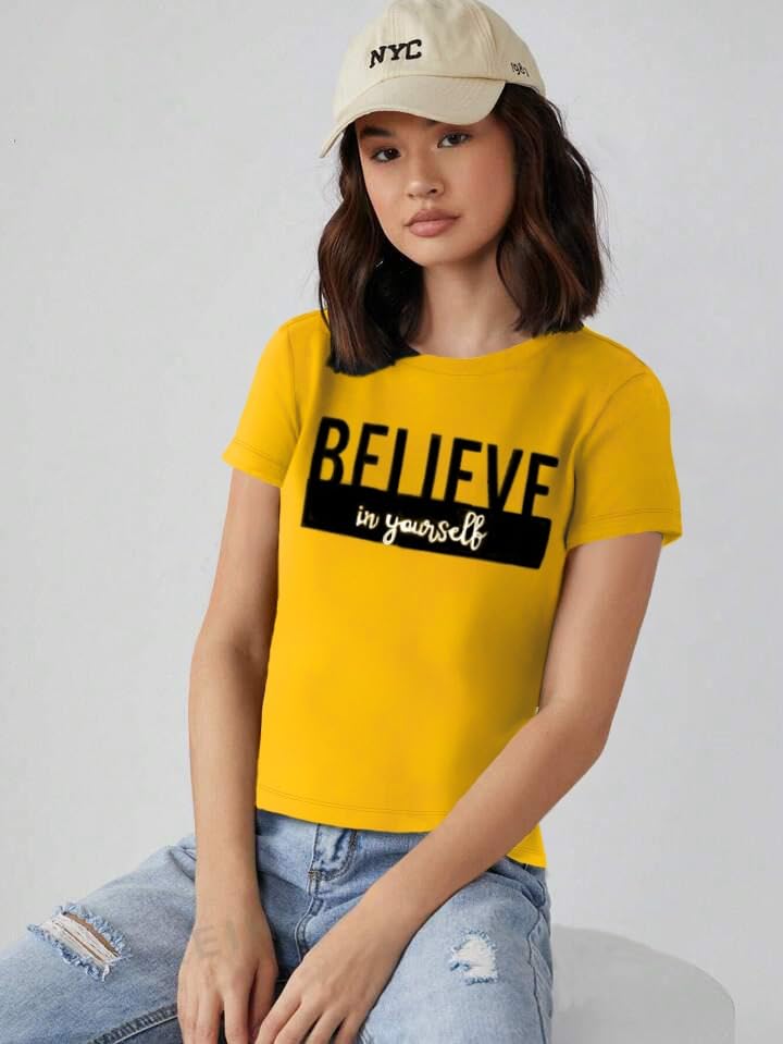 Image of THE DRY STATE Women Round Neck Tshirt