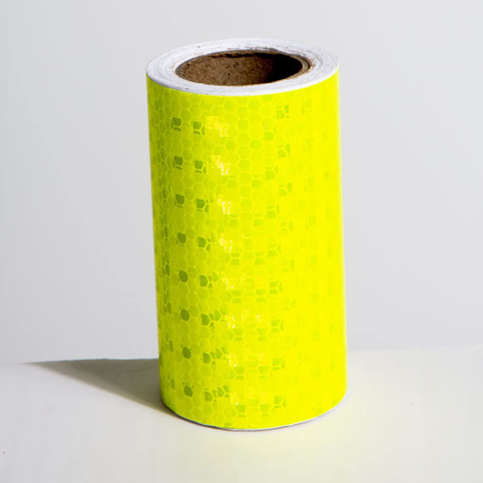 YAYDAFSHSAI Reflective Tape, Reflective Tape 4x16.4 Inch for Trailers Cars Trucks Multicolor(Fluorescent Yellow)