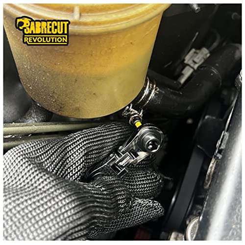 SabreCut 1 x MRSC08 Dual Drive Flex Smallest Mini Micro Ratchet 6.3mm HEX 1/4" Square Drive Stainless Steel Professional 72 Tooth Gear Tiny Hand Ratchet Wrench - Image 4