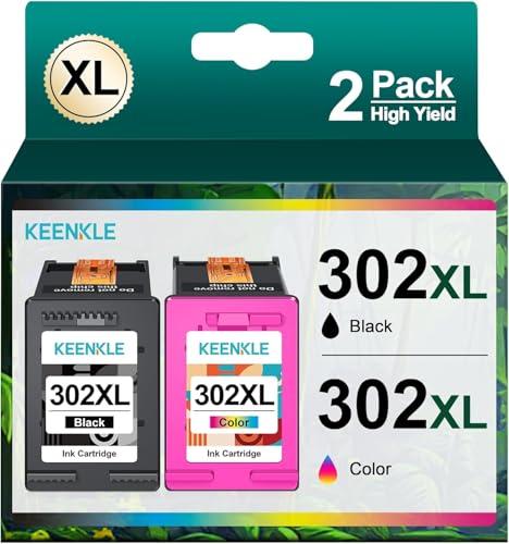 HP Original 302 Tintenpatronen – Schwarz & Dreifarbig Combo Set X4d37ae, Nur Für Europäische Drucker