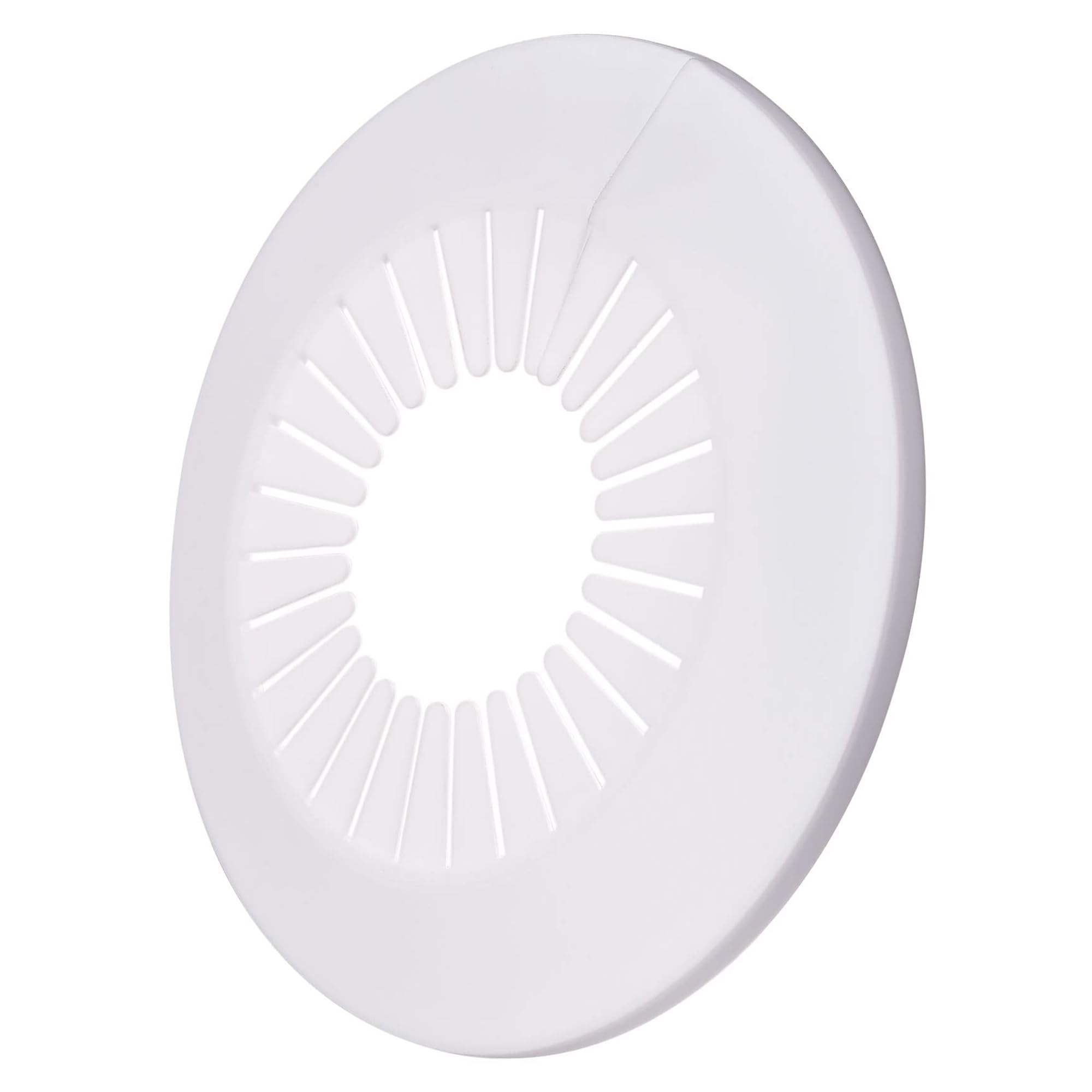 TOP-VIGOR 8pcs 60mm-74mm Pipe Cover Decoration, PP Plastic Escutcheon Pipe Collar for Water Pipe Drain Line