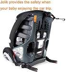 Jolik Passenger Sièges de voiture pour bébé General isofix ou label Interface ceinture, avec le connecteur de siège de voiture bébé, la sécurité des enfants est garantie...