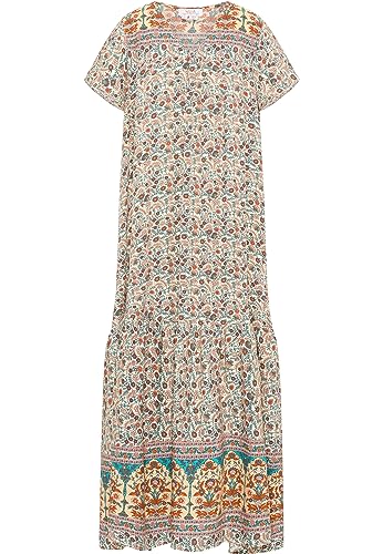 Robe d'été fleurie pour femme taille L légère et fluide