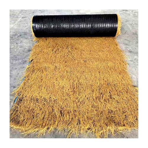 Techo De Paja Artificial, Rollo De Paja De Palma Simulación Estilo Mexicana, Estera Hierba SintéTica Plástico PE, Teja De Paja De Simulación, for Bar Cubiertas Sombrillas Valla Decoración(0.5x13m(1.64
