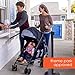 Summer Infant 3Dtote Convenience Stroller – Lightweight Stroller with Extra Storage Basket, Rear Storage Extension, Diaper Hooks, Cup Holders and More - Compact Fold for Storage and On-the-Go