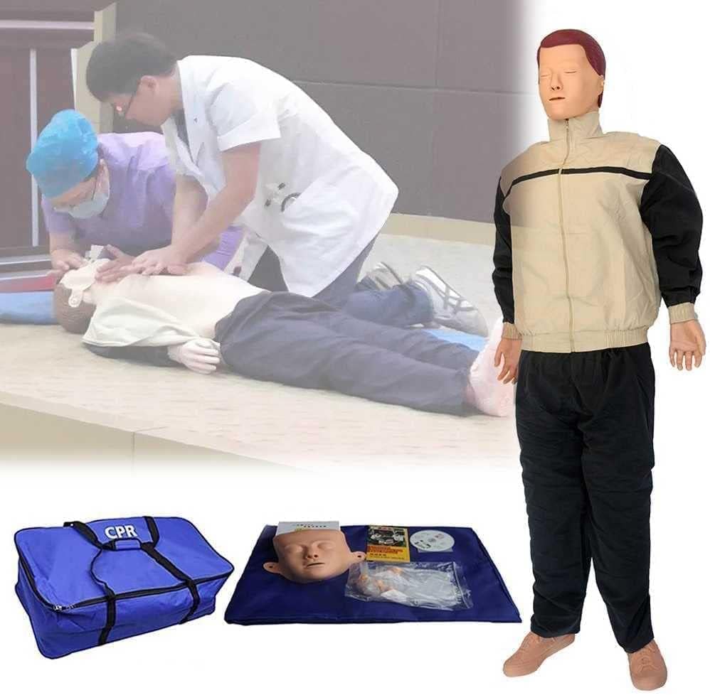 Modelo de enseñanza, maniquí de RCP, maniquí de reanimación cardiovascular pulmonar, modelo de PVC, primeros auxilios, entrenamiento, reanimación,