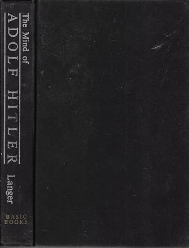 The Mind of Adolf Hitler: The Secret Wartime Re... B000WSFS7K Book Cover