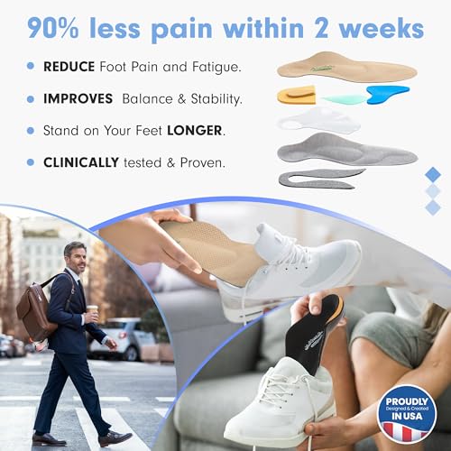 Plantillas para Fascitis Plantar con Soporte de Arco Alto miniatura 5