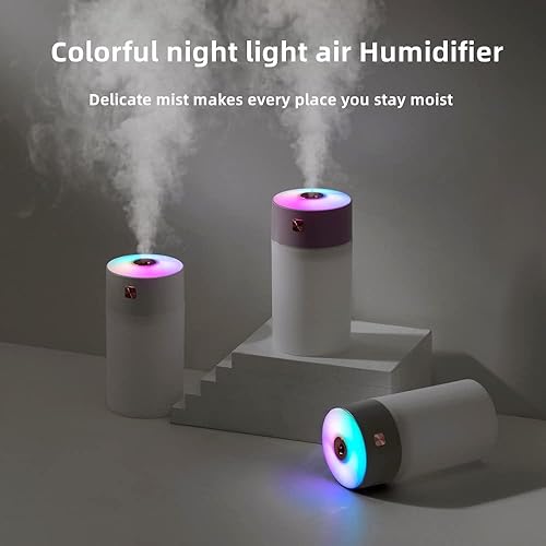 Miniatura 2 de Aerfoyun Mini Humidifier,USB Colorful cool mist humidifier air humidifier humidifiers for bedroom2 Mist Modes, Auto Shut-OffSuper Quiet Portable