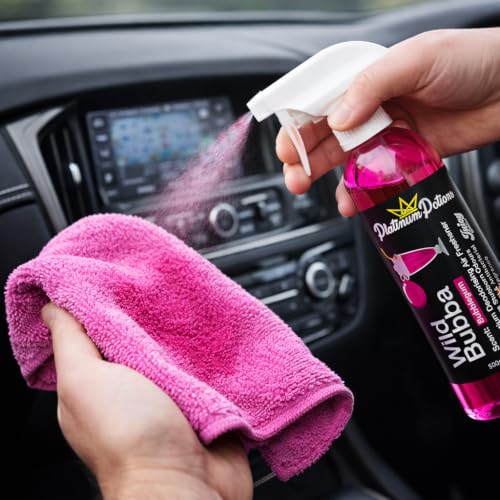 Image of Water-Based Car Air Freshener Spray | Luxury Automotive Deodorizer | Mold-Resistant Formula | Eliminates Odors and Refreshes Vehicle Interior | 17 fl oz | Wild Bubba