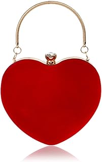 borsa da sera giapponese e coreana a forma di cuore, borsa da donna per cosmetici