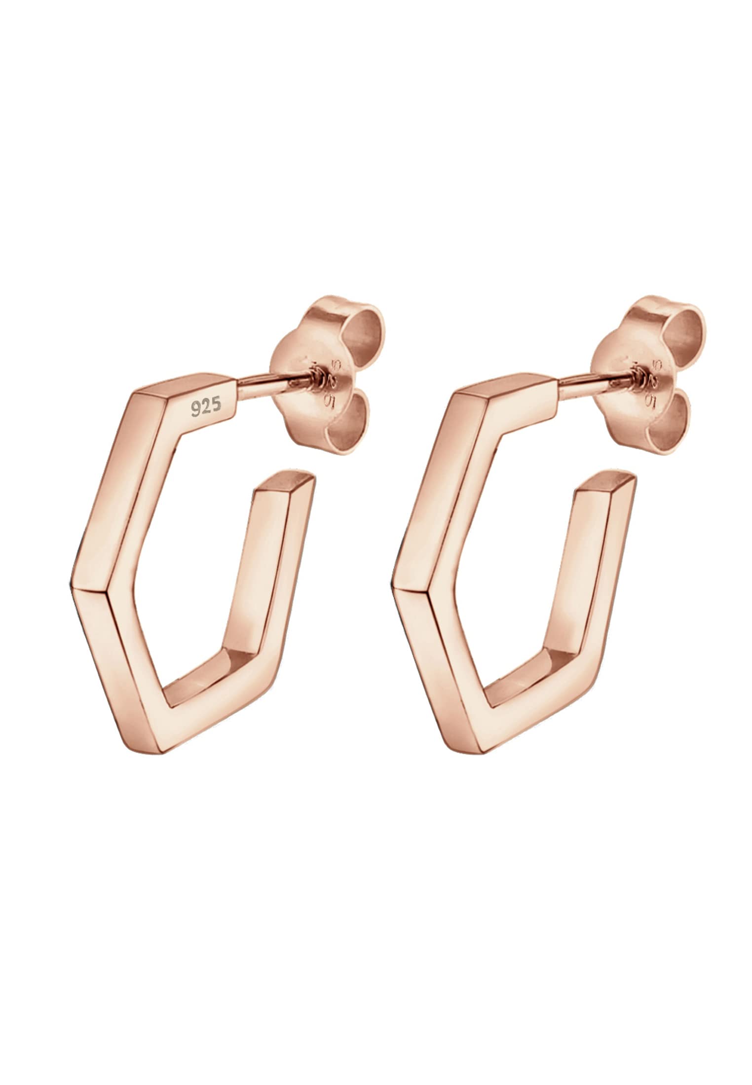 Elli Women's 925 Sterling Silver Xilion Cut Earring