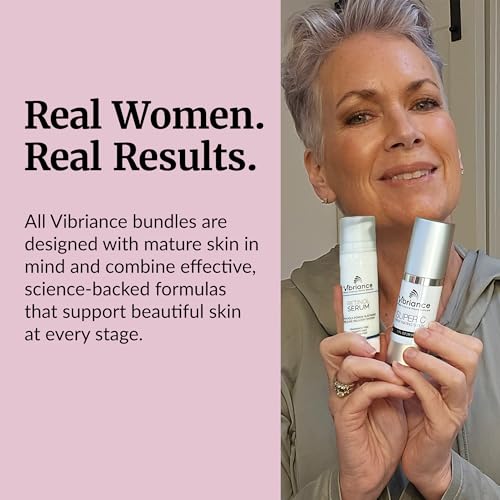 Image of Vibriance Dynamic Duo Skincare Bundle | Super C Vitamin Serum, Retinol Skin Care Set - Age-Defying Night and Day Retinol and Vitamin C Serum for Face Routine Skincare Kit (Pack of 2)