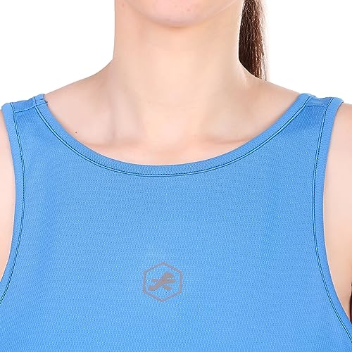 Image of ReDesign Apparels Women's Athleisure Dri Fast Workout Sleeveless Top Sports Gym Tshirt