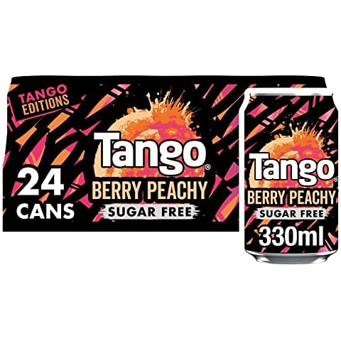 Tango Berry Peachy Sugar Free 330ml (Pack of 24) Cover