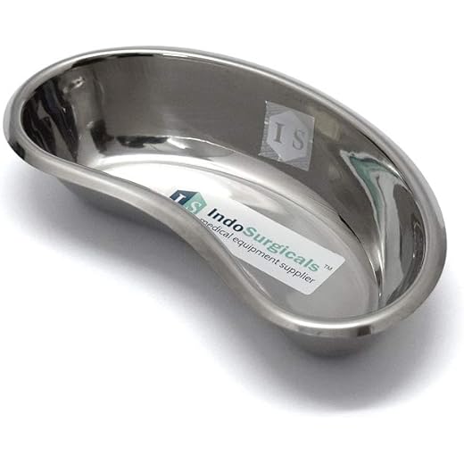 IndoSurgicals Kidney Tray Deluxe 6 Inch