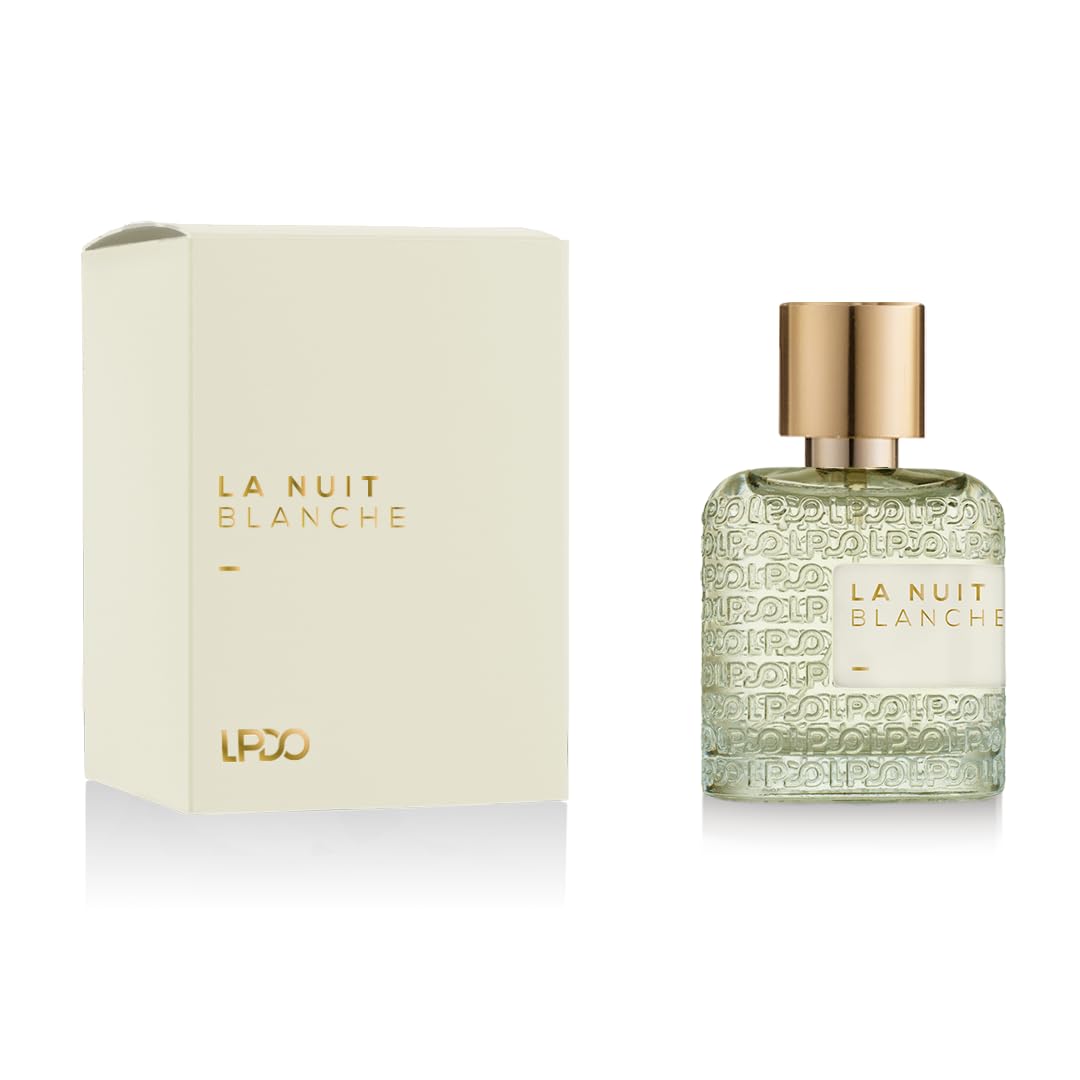 La Nuit Blanche EDP Unisex 30ml Perfume - Exotic Top Notes of Caramel & Milk - Heart Combines the sweet Honey & the spicy Tonka Bean - Enveloping Base of Vanilla & White Musk - Made in Italy