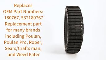 ALENCY WHTヒョウ Amazon.com: 2 Pcs Front Wheel Tire Replaces for Craftsman 22