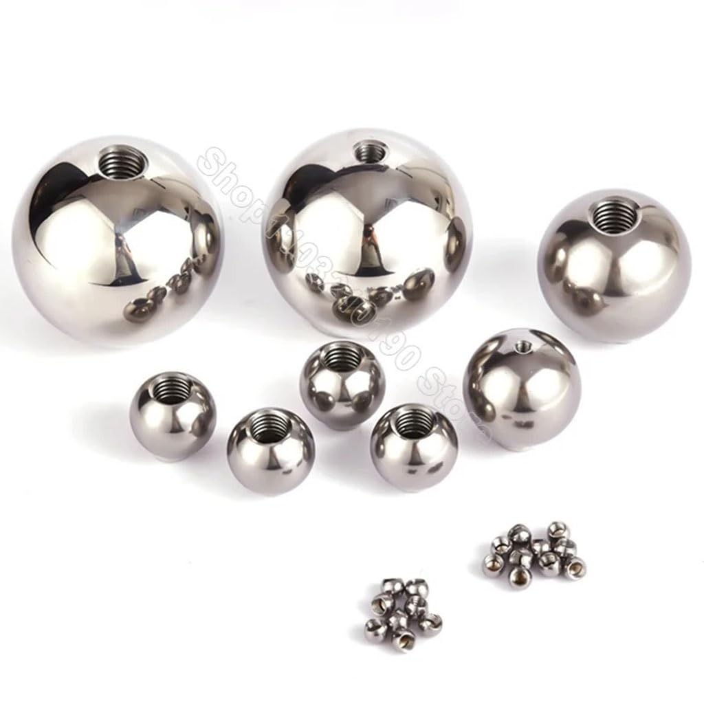Sfere Filettate A Mezzo Foro OD 16 Mm -60 Mm in Acciaio Inossidabile 304, Foro Cieco, Filettatura Metrica Femmina M10, 1 Pz.(16mm)