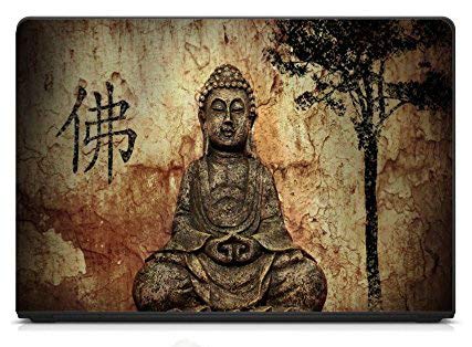 Image of PIXELARTZ Laptop Skin Lord Buddha - 15.6 Inches (3039)