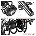 A-Premium Front Complete Strut and Coil Spring Assembly Compatible with Jeep Cherokee 2014 2015 2016 2017 2018, Trailhawk, 2-PC Set