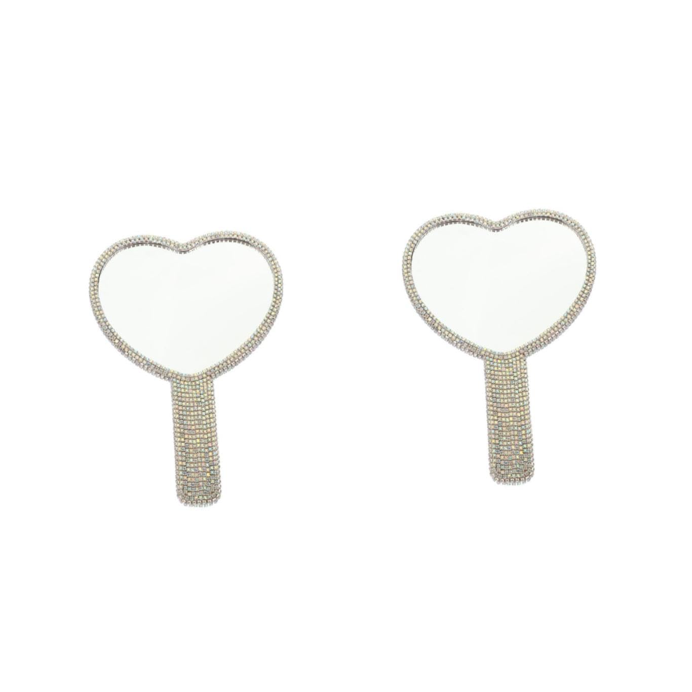 Miroir de maquillage portable pour retouches faciles en extérieur lot de 2 FRCOLOR