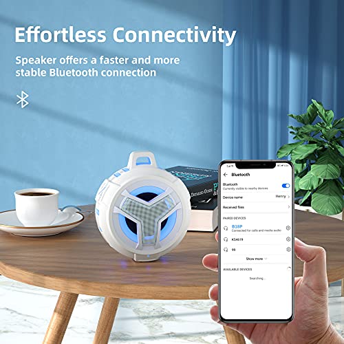 Image of EBODA Waterproof Speaker Shower Bluetooth Portable Speakers Gifts for Teen