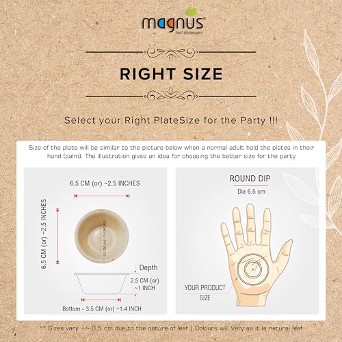 Magnus Eko MG037 Magnus | 2.5 Inch Round Mini Dip Bowls 100 Pcs 1Oz thumb #1
