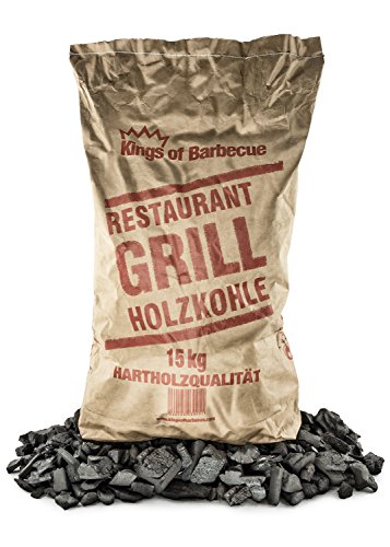 15KG Premium Quebracho Holzkohle I Grillkohle I...
