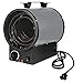 King Electric PGH2448TB Space Heater, 240V 20A Portable w/Thermostat & Bracket - Gray