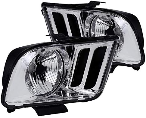 Ford Mustang Gt Base Shelby Luces frontales, Plateado