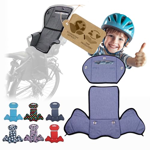 Ersatzbezug Sitzkissen Bezug [Auflage für Kinder Fahrradsitz] kompatibel...