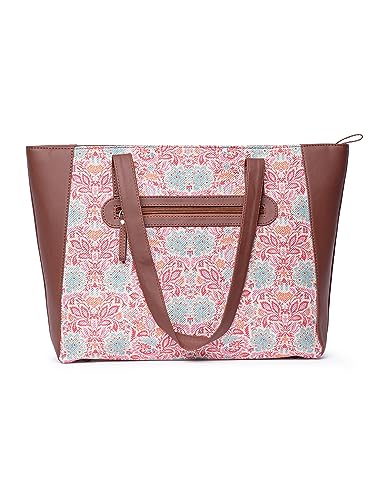 Image of ZOUK Women's Handcrafted Side Tote Bag and Handbag for Office and College