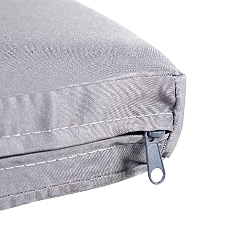 greemotion PET Hundebett mit Dach aus Aluminium und 100% Polyester, 63 x 65 x 65 cm Hundeliege grau