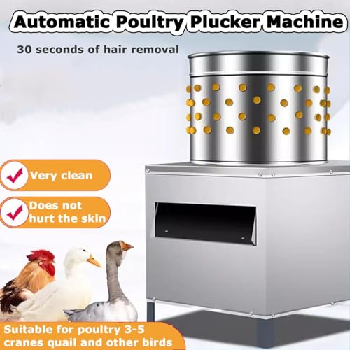Macchina automatica per la rimozione di polli, anatre, tacchini, quaglie, agricoltura e battoir